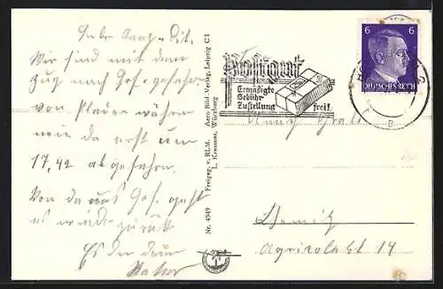 AK Hof a. Saale, Ruderanlage Eisteich, orig. Fliegeraufnahme