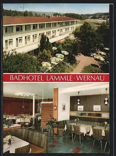 AK Wernau / Neckar, Badhotel Lämmle