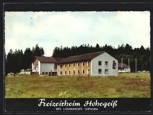 AK Hohegeiss /Harz, Freizeitheim Hohegeiss des Landkreises Gifhorn, Aussenansicht