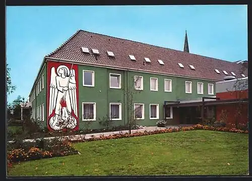 AK Cloppenburg, Kinderheim Hl. Kreuz, St. Michael-Str. 18, Aussenansicht