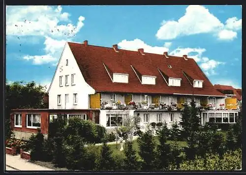 AK Bad Laer, Haus Blomberg, Aussenansicht