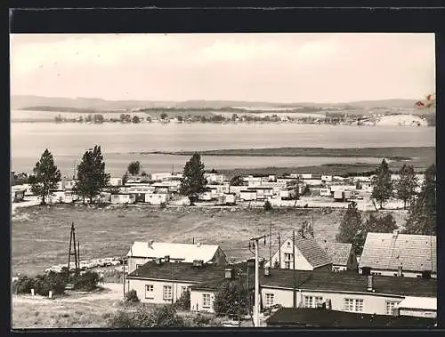 AK Gager /Rügen, Blick auf Wagensiedlung