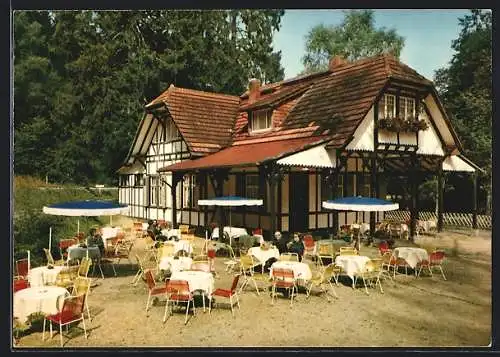 AK Bad Schwalbach im Taunus, Golf-Café Aussenansicht