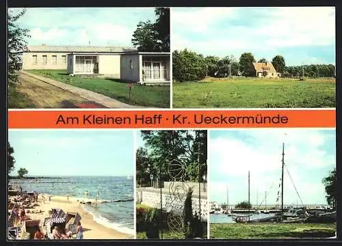 AK Grambin, Urlaubersiedlung Haffblick, Ehemalige Schlossschmiede in Vogelsang