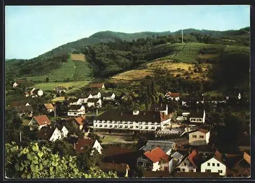 AK Durbach /Baden, Ortsansicht mit Haus der Winzergenossenschaft eGmbH