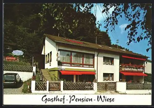 AK Fröhnd / Kastel, Gasthof-Pension Wiese, Bes. Fam. Braxmeier