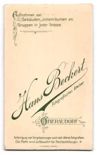 Fotografie Hans Beckert, Oberaudorf a. Inn, Zwei junge Frauen in weissen Kleidern