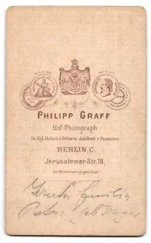 Fotografie Philipp Graff, Berlin, Jerusalemer Strasse 18, Porträt einer älteren Dame
