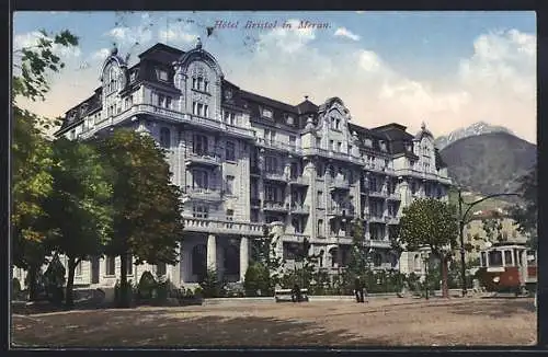 AK Merano, Ansicht des Hotels Bristol