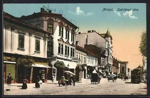 AK Miskolc, Szechenyi utca