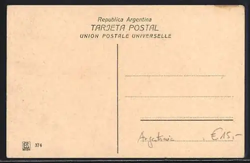 AK Rosario, Rioja Street corner San Martin Street, Strassenbahn