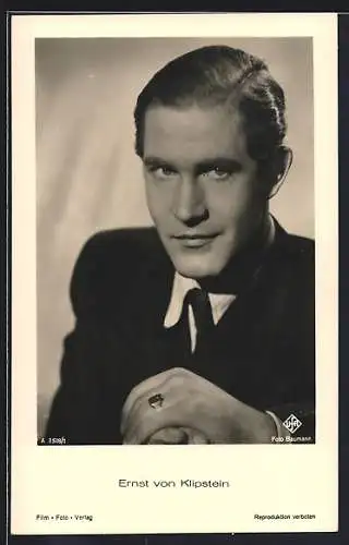 AK Schauspieler Ernst von Klipstein