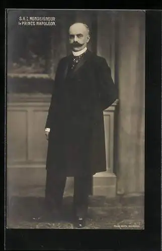 AK S. A. I. Monseigneur le Prince Napoléon von Frankreich