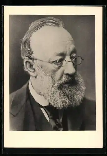 AK Gottfried Keller, Portrait des Dichters