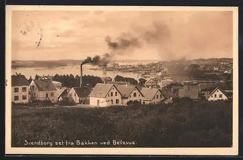 AK Svendborg, Panorama set fra Bakken ved Bellevue