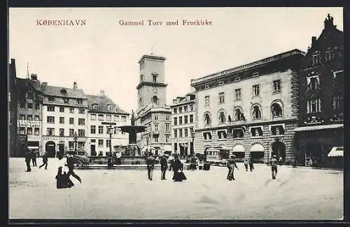 AK Kobenhavn, Gammel Torv med Fruekirke