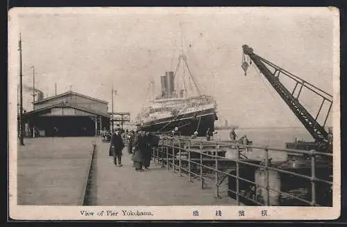 AK Yokohama, View of Pier