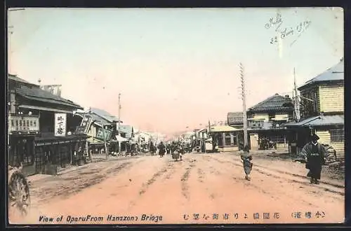 AK Oparu, View from Hanazono Bridge