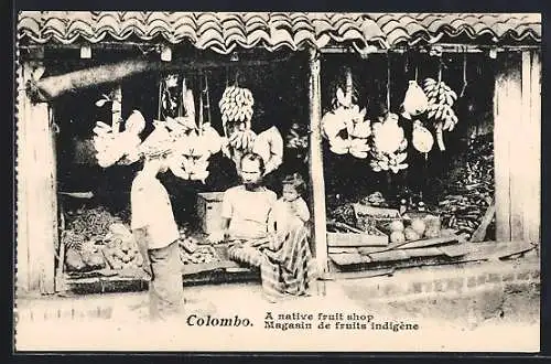 AK Colombo, A native fruit shop