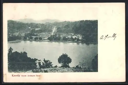 AK Kandy, Panorama from Arthurs Seat