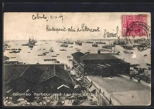 AK Jetty, Colombo, Harbour and Landing