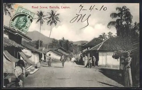 AK Badulla, Road Scene