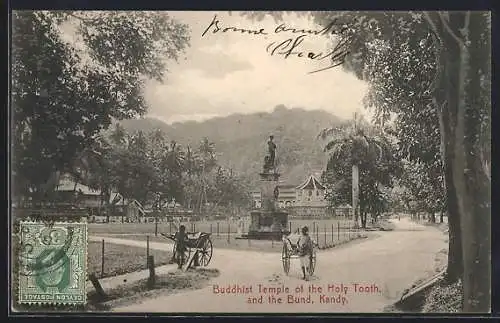 AK Kandy, Buddhist Temple of the Holy Tooth and the Bund