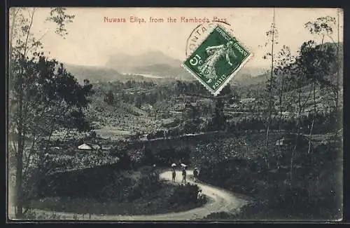 AK Nuwara Eliya, Panorama from the Ramboda Pass