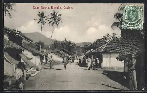 AK Badulla, Road Scene