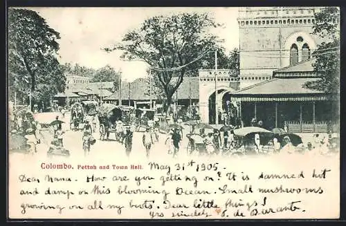 AK Colombo, Pettah and Town Hall