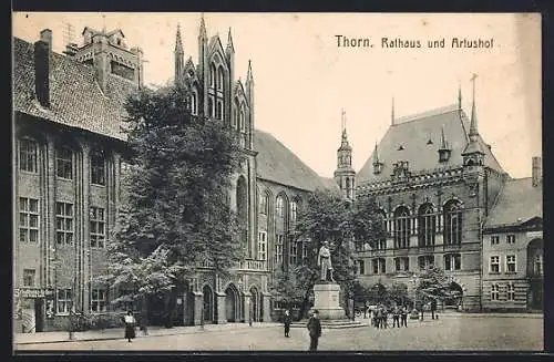 AK Thorn, Rathaus und Artushof