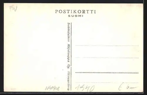 AK Hämeenlinna, Partie an einem Pavillon