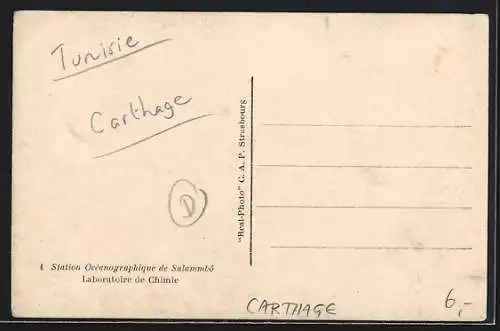 AK Carthage, Laboratoire de Chimie