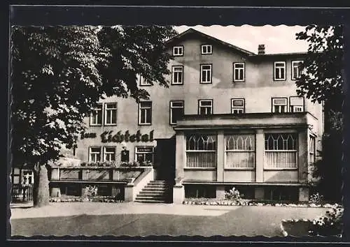 AK Unterweissbach /Thür. Wald, Gasthaus Zum Lichtetal von Horst Rügheimer