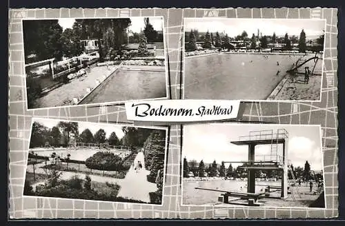 AK Bockenem, Stadtbad, Mehrfachansicht