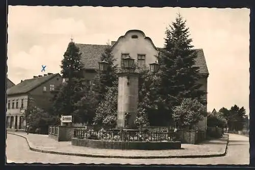 AK Grossräschen-Mitte /Niederlausitz, Bermannsbrunnen