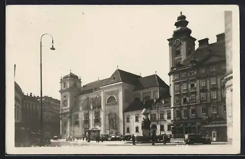 AK Wien, Freyung mit Schottenkirche