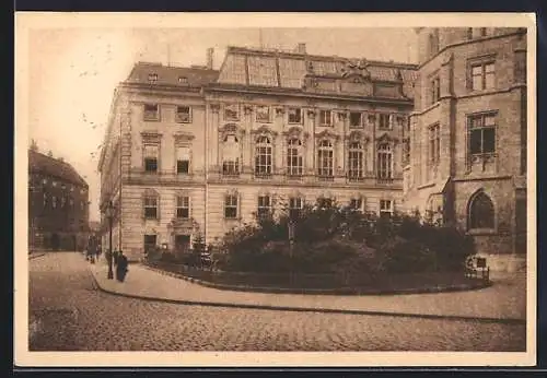 AK Wien, K. u. K. Haus-, Hof- und Staatsarchiv, Minoritenplatz 1