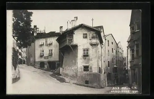 Foto-AK A. Stockhammer: Hall i. T., Nagglburg