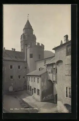 Foto-AK A. Stockhammer: Hall, Münzerhof