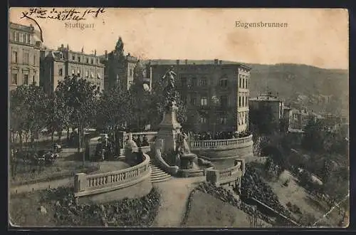 AK Stuttgart, Eugensbrunnen