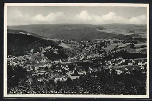 AK Oberschlema /Erzg., Teilansicht