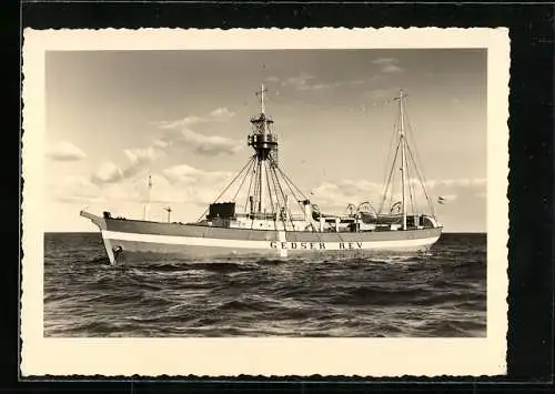 AK Dänisches Feuerschiff Gedser Rev