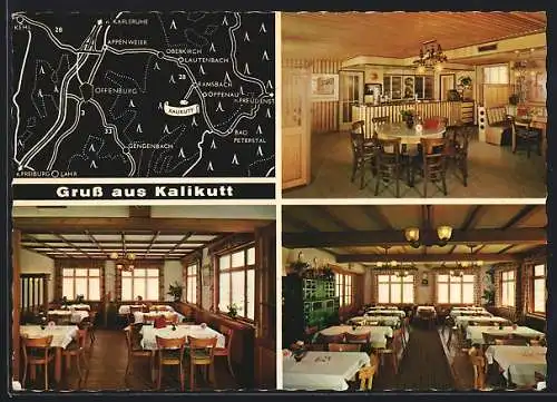 AK Oppenau, Gasthaus Kalikutt, Bes.: Ludwig Schmiederer