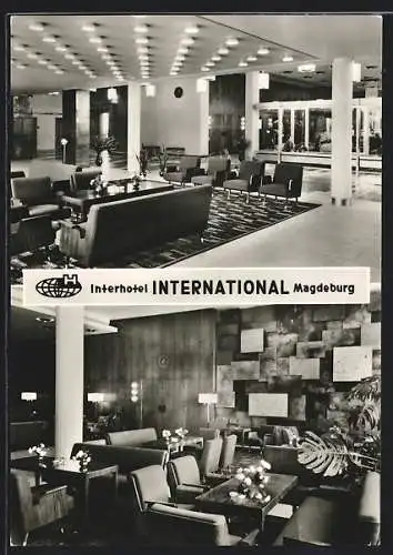 AK Magdeburg, Das Interhotel International, Innenansichten