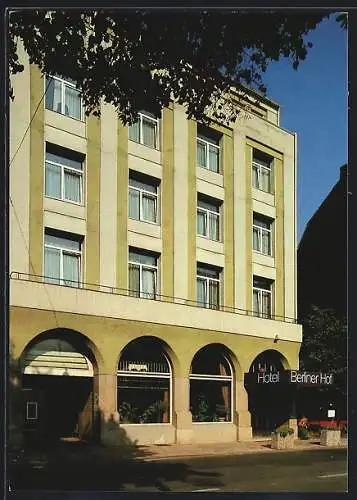 AK Kiel, Das Hotel Berliner-Hof, Ringstrasse 6