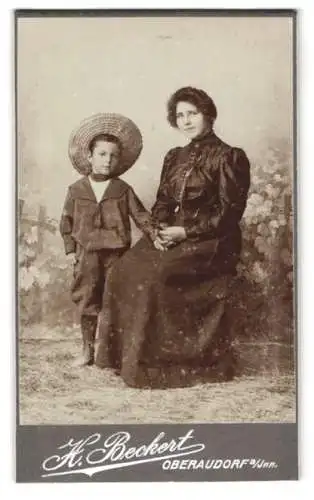 Fotografie Hans Beckert, Oberaudorf a. Inn, Mutter und Kind