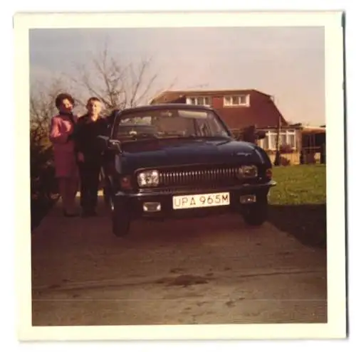 Fotografie Auto Austin Allegro, Kfz-Kennzeichen UPA 965M