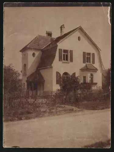 Fotografie unbekannter Fotograf, Ansicht Aalen-Unterkochen, Villa