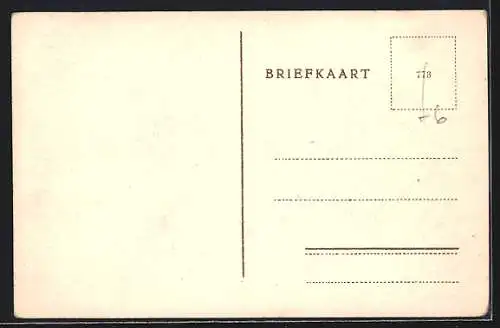 AK Rotterdam, Station Beurs, Strassenbahn